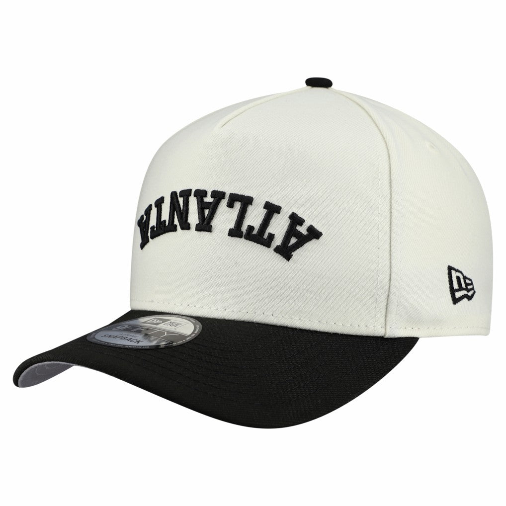 Atlanta Falcons New Era Upside Down 9FIFTY A-Frame Snapback Hat Cream - NFL