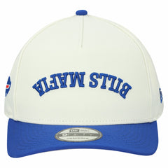 Buffalo Bills New Era Upside Down 9FIFTY A-Frame Snapback Hat Cream - NFL