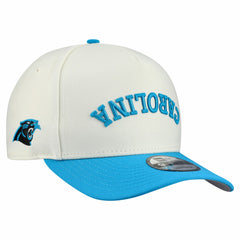 Carolina Panthers New Era Upside Down 9FIFTY A-Frame Snapback Hat Cream - NFL