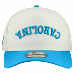 Carolina Panthers New Era Upside Down 9FIFTY A-Frame Snapback Hat Cream - NFL
