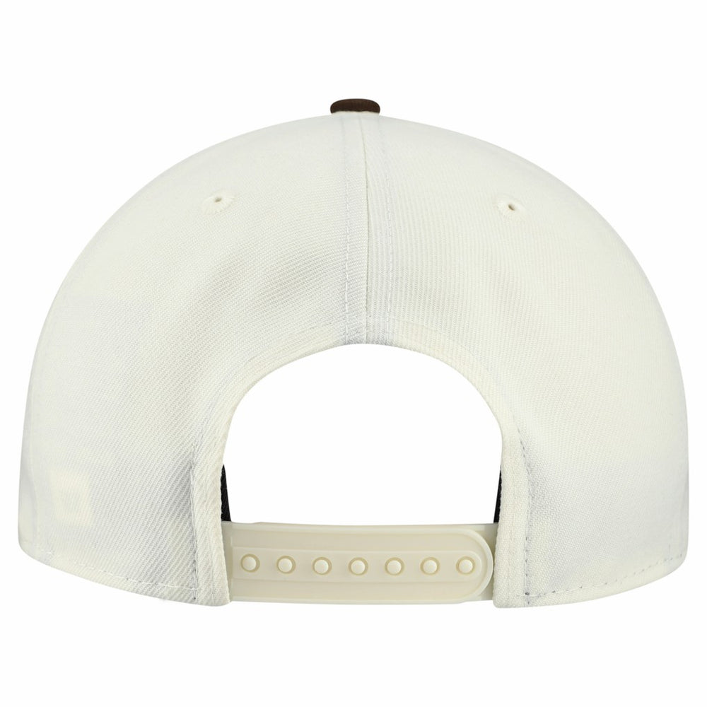 Cleveland Browns New Era Upside Down 9FIFTY A-Frame Snapback Hat Cream - NFL