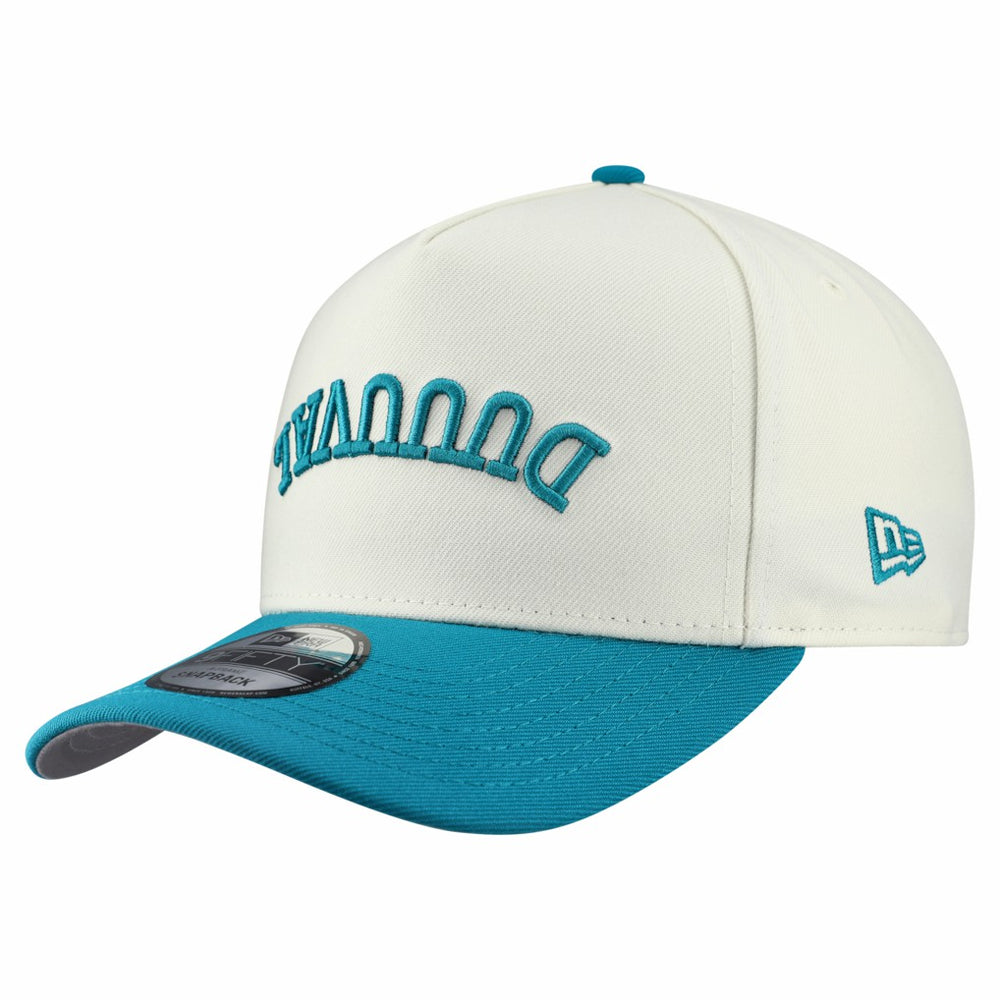 Jacksonville Jaguars New Era Upside Down 9FIFTY A-Frame Snapback Hat Cream - NFL