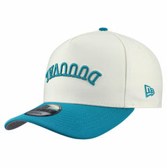 Jacksonville Jaguars New Era Upside Down 9FIFTY A-Frame Snapback Hat Cream - NFL