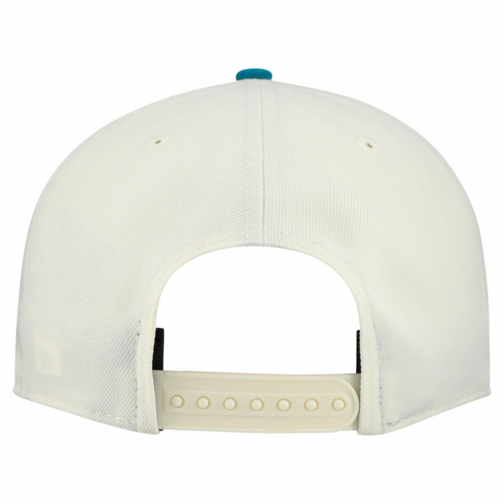 Jacksonville Jaguars New Era Upside Down 9FIFTY A-Frame Snapback Hat Cream - NFL