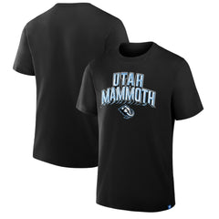 Utah Mammoth - Profile Male Adult Big & Tall Short Sleeve T-Shirt Black