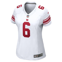 Jaxson Dart New York Giants Women's Game Jersey White - Nike