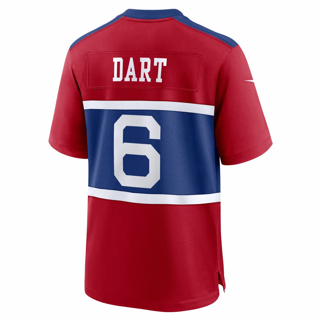 Jaxson Dart New York Giants Alternate Century Red Game Jersey Red - Nike