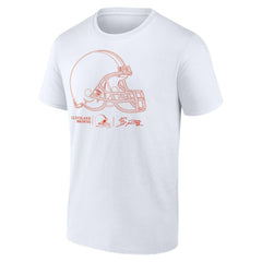 Shedeur Sanders Cleveland Browns Outline Player T-Shirt White - NFL