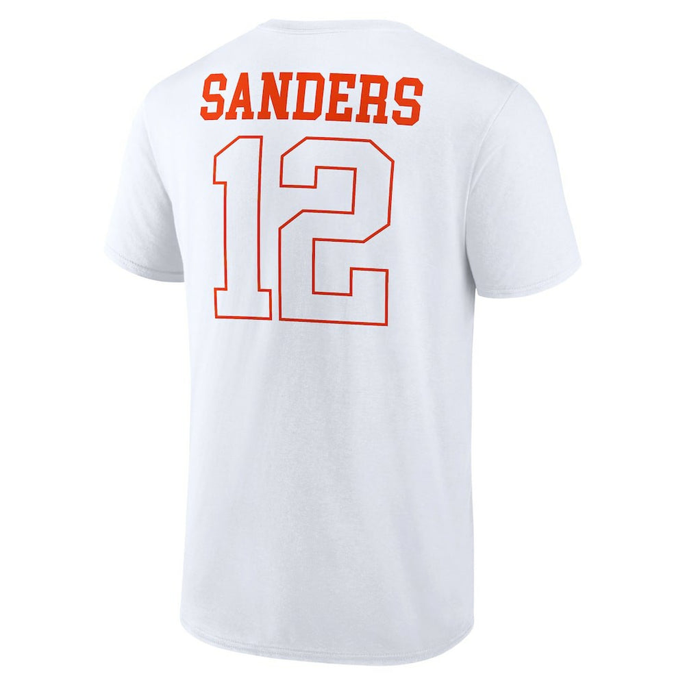 Shedeur Sanders Cleveland Browns Outline Player T-Shirt White - NFL