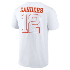 Shedeur Sanders Cleveland Browns Outline Player T-Shirt White - NFL
