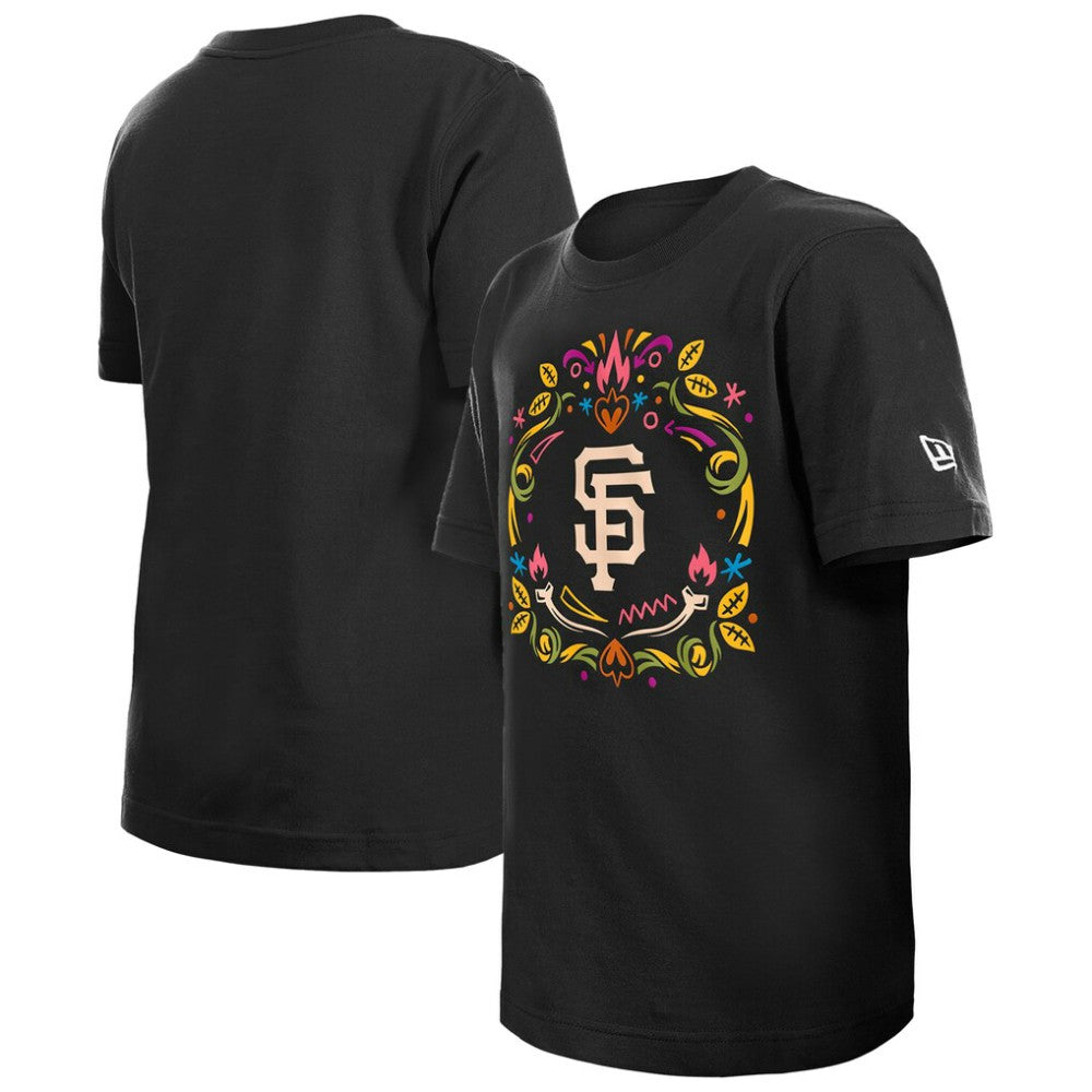San Francisco Giants New Era Youth Día de los Muertos T-Shirt Sale