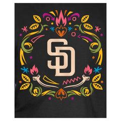 San Diego Padres New Era Youth Día de los Muertos T-Shirt On Sale