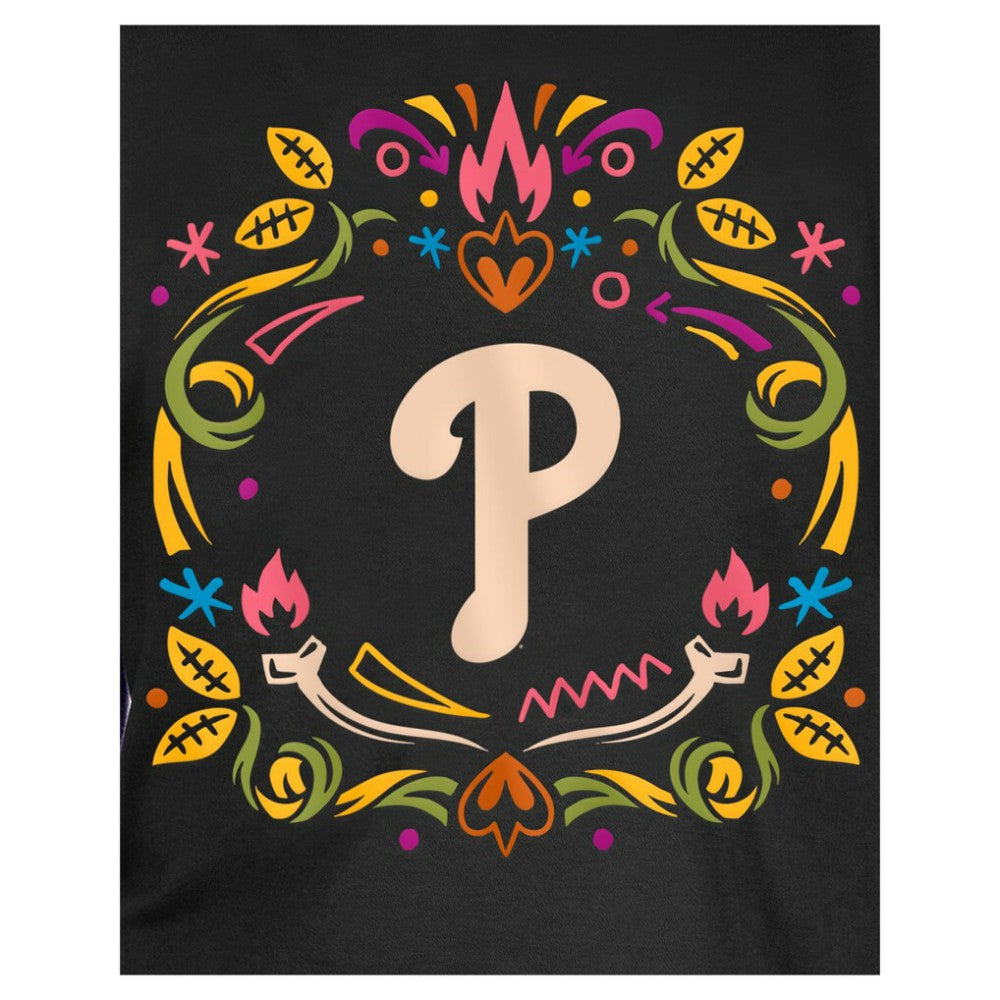 Philadelphia Phillies New Era Youth Día de los Muertos T-Shirt Clearance