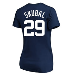 Tarik Skubal Detroit Tigers Profile Women's Plus Size Name & Number V-Neck T-Shirt Lifestyle