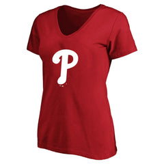 Bryce Harper Philadelphia Phillies Profile Women's Plus Size Name & Number V-Neck T-Shirt On Sale