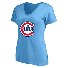 Pete Crow-Armstrong Chicago Cubs Profile Women's Plus Size Name & Number V-Neck T-Shirt Lifestyle