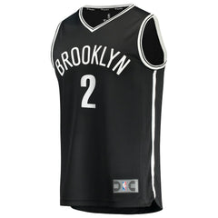 Fanatics - Daniel Wolf Brooklyn Nets Fast Break Replica Jersey - Black - Icon Edition