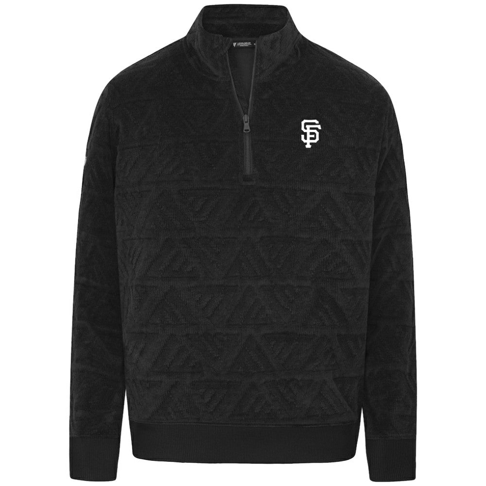 San Francisco Giants Levelwear Women's Camden Insignia 2.0 Quarter-Zip Jacket discount