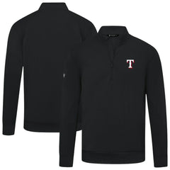 Texas Rangers Levelwear Upright Insignia Tri-Blend Quarter-Zip Pullover Online
