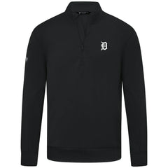 Detroit Tigers Levelwear Upright Insignia Tri-Blend Quarter-Zip Pullover for sale