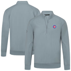 Chicago Cubs Levelwear Upright Insignia Tri-Blend Quarter-Zip Pullover Near Me