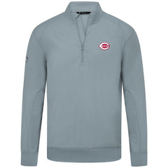 Cincinnati Reds Levelwear Upright Insignia Tri-Blend Quarter-Zip Pullover Near Me