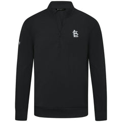 St. Louis Cardinals Levelwear Upright Insignia Tri-Blend Quarter-Zip Pullover Clearance