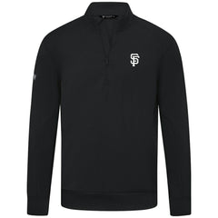 San Francisco Giants Levelwear Upright Insignia Tri-Blend Quarter-Zip Pullover Lifestyle