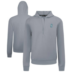 Seattle Mariners Levelwear Technic Insignia Quarter-Zip Hoodie for sale