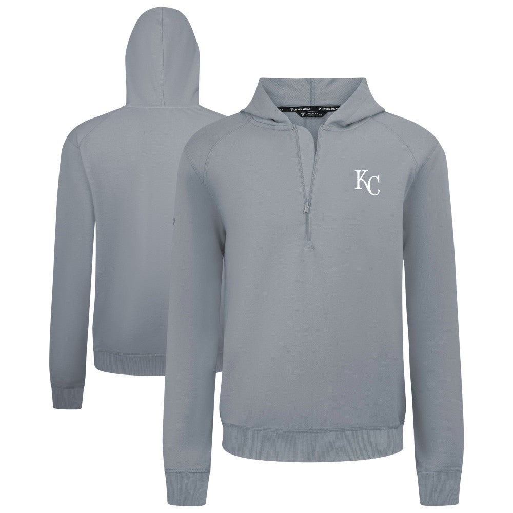 Kansas City Royals Levelwear Technic Insignia Quarter-Zip Hoodie Online
