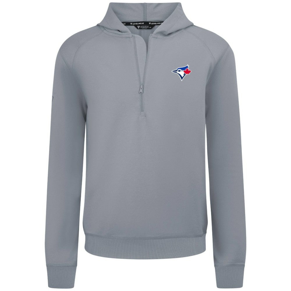 Toronto Blue Jays Levelwear Technic Insignia Quarter-Zip Hoodie discount