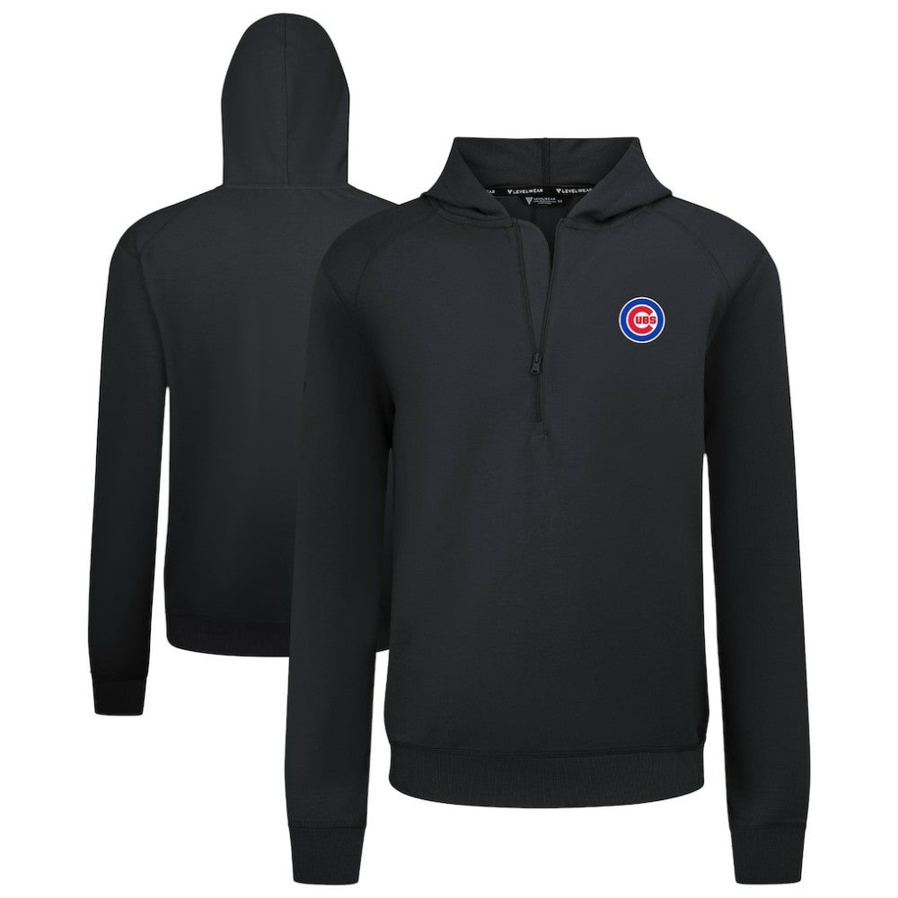 Chicago Cubs Levelwear Technic Insignia Quarter-Zip Hoodie for sale