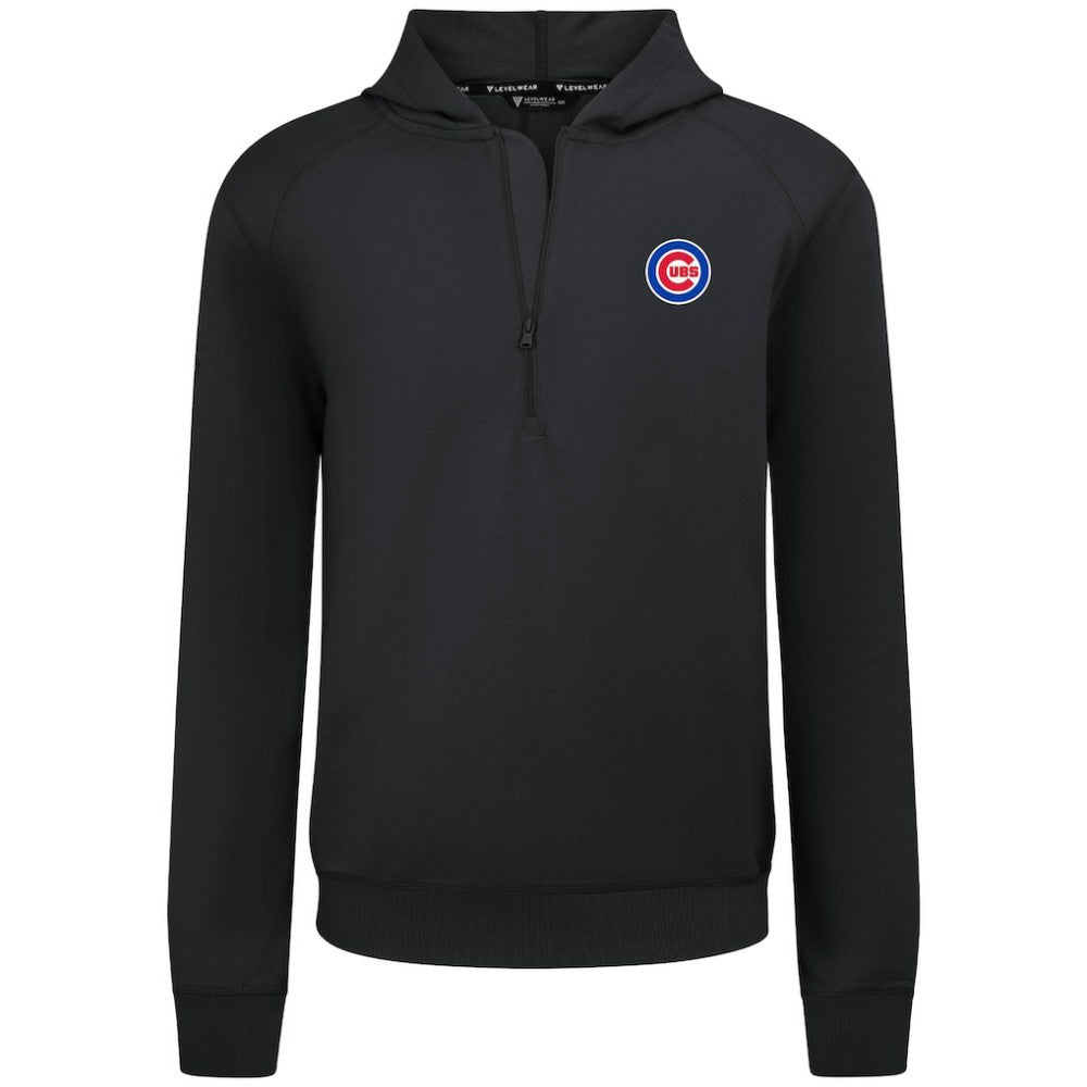 Chicago Cubs Levelwear Technic Insignia Quarter-Zip Hoodie for sale
