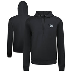 Washington Nationals Levelwear Technic Insignia Quarter-Zip Hoodie Lifestyle