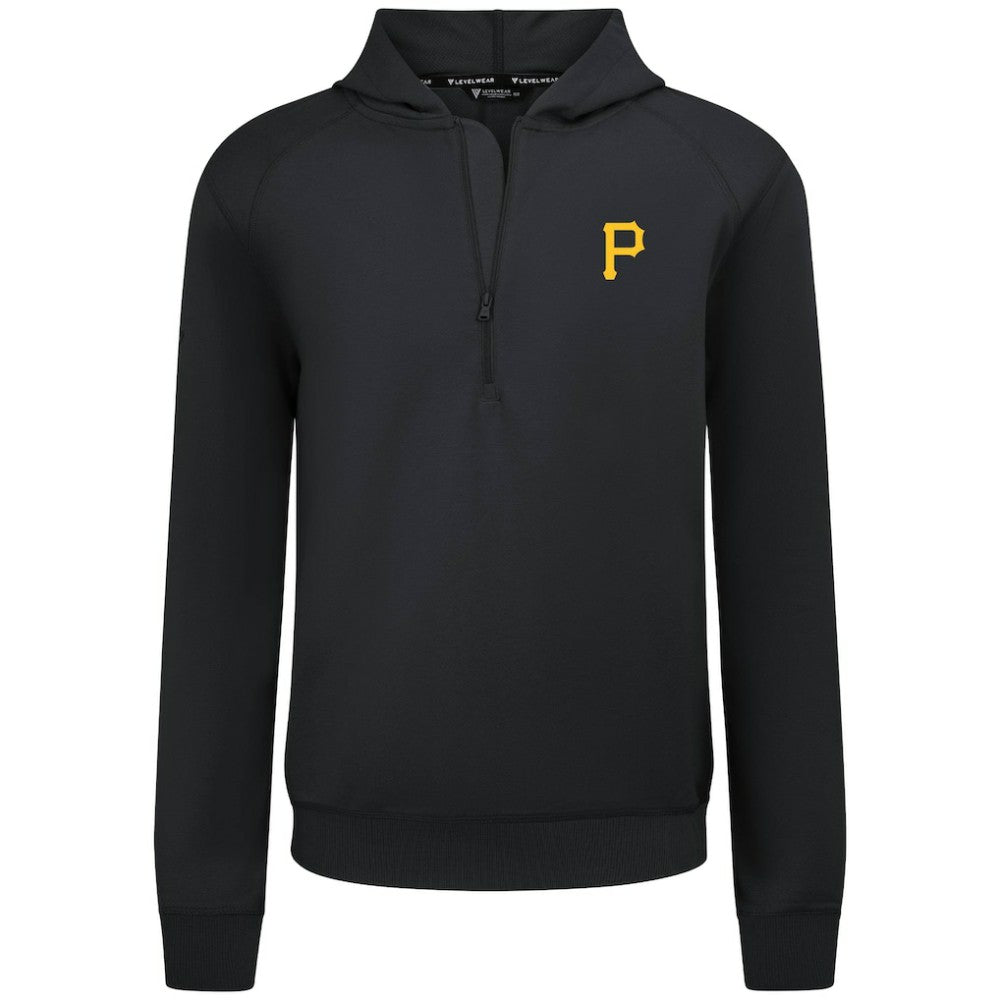 Pittsburgh Pirates Levelwear Technic Insignia Quarter-Zip Hoodie Sale