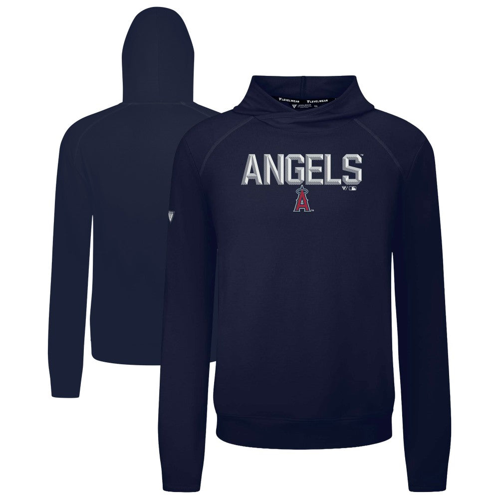 Los Angeles Angels Levelwear Mandate Carve Tri-Blend Hoodie Lifestyle