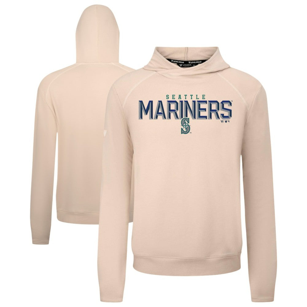 Seattle Mariners Levelwear Mandate Carve Tri-Blend Hoodie Lifestyle