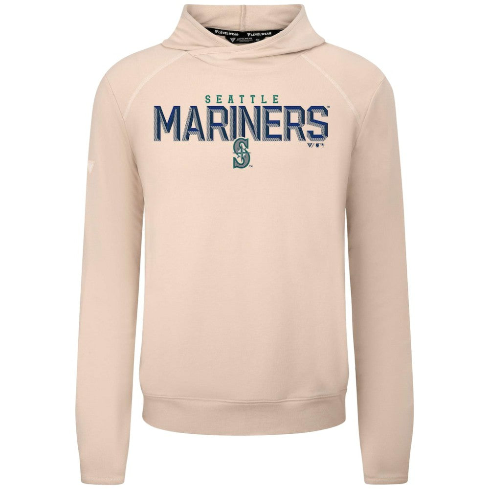 Seattle Mariners Levelwear Mandate Carve Tri-Blend Hoodie Lifestyle