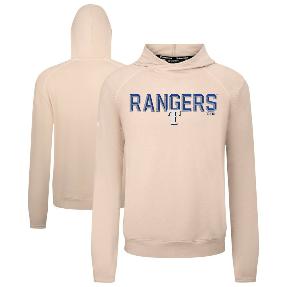 Texas Rangers Levelwear Mandate Carve Tri-Blend Hoodie Clearance