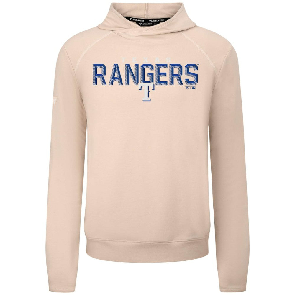 Texas Rangers Levelwear Mandate Carve Tri-Blend Hoodie Clearance