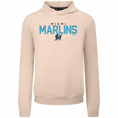 Miami Marlins Levelwear Mandate Carve Tri-Blend Hoodie On Sale