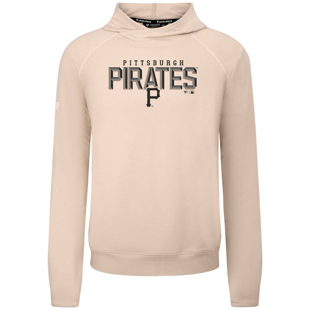 Pittsburgh Pirates Levelwear Mandate Carve Tri-Blend Hoodie On Sale
