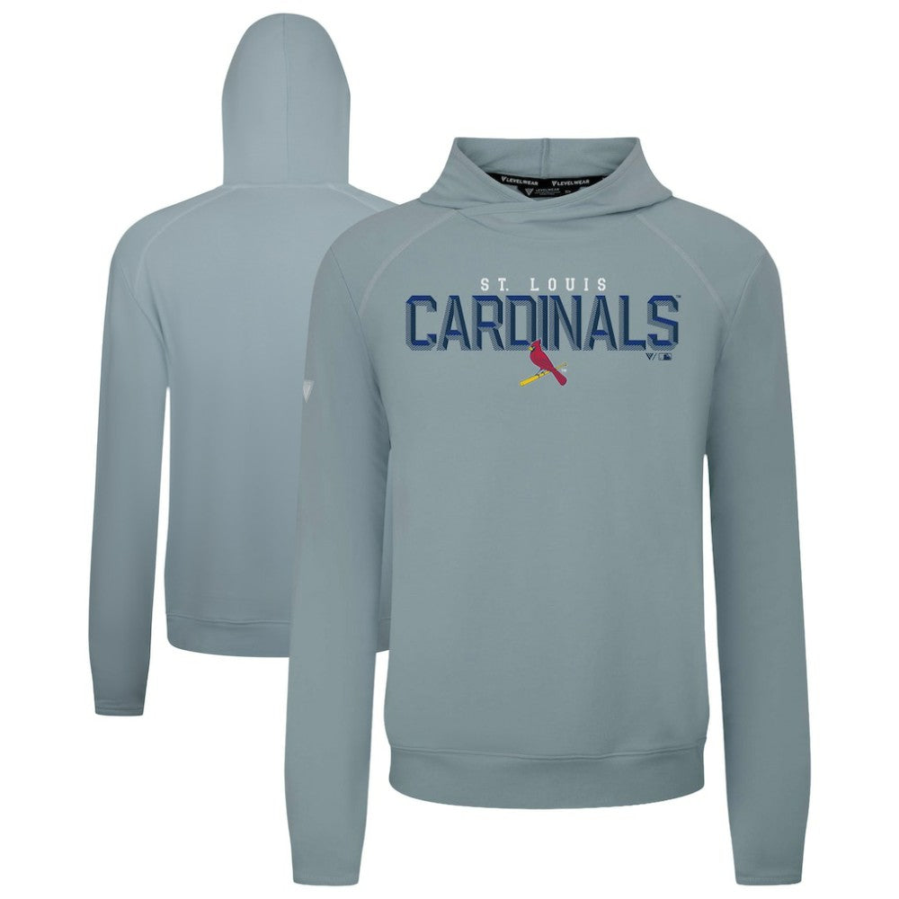 St. Louis Cardinals Levelwear Mandate Carve Tri-Blend Hoodie discount