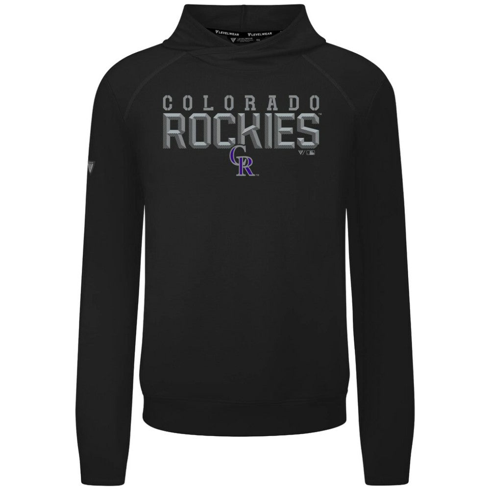 Colorado Rockies Levelwear Mandate Carve Tri-Blend Hoodie Online
