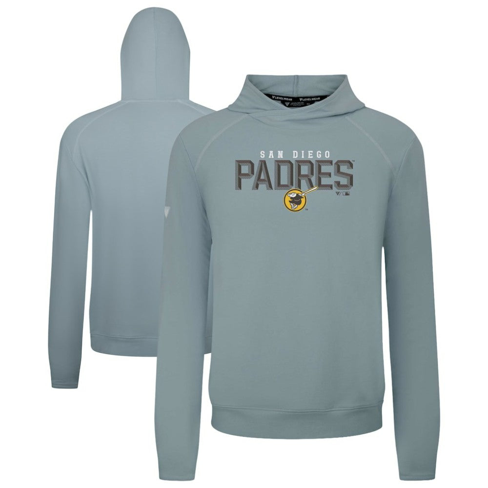San Diego Padres Levelwear Mandate Carve Tri-Blend Hoodie On Sale