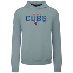 Chicago Cubs Levelwear Mandate Carve Tri-Blend Hoodie Lifestyle