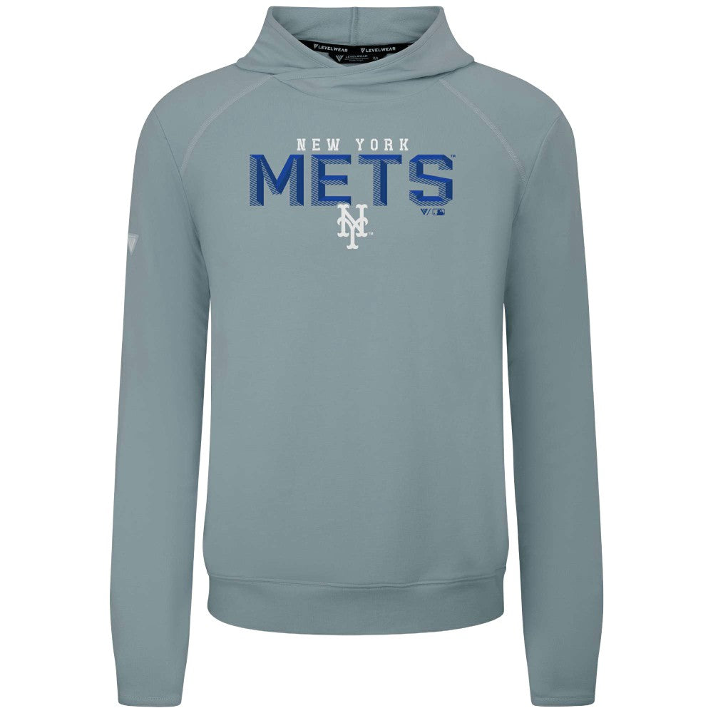 New York Mets Levelwear Mandate Carve Tri-Blend Hoodie for sale