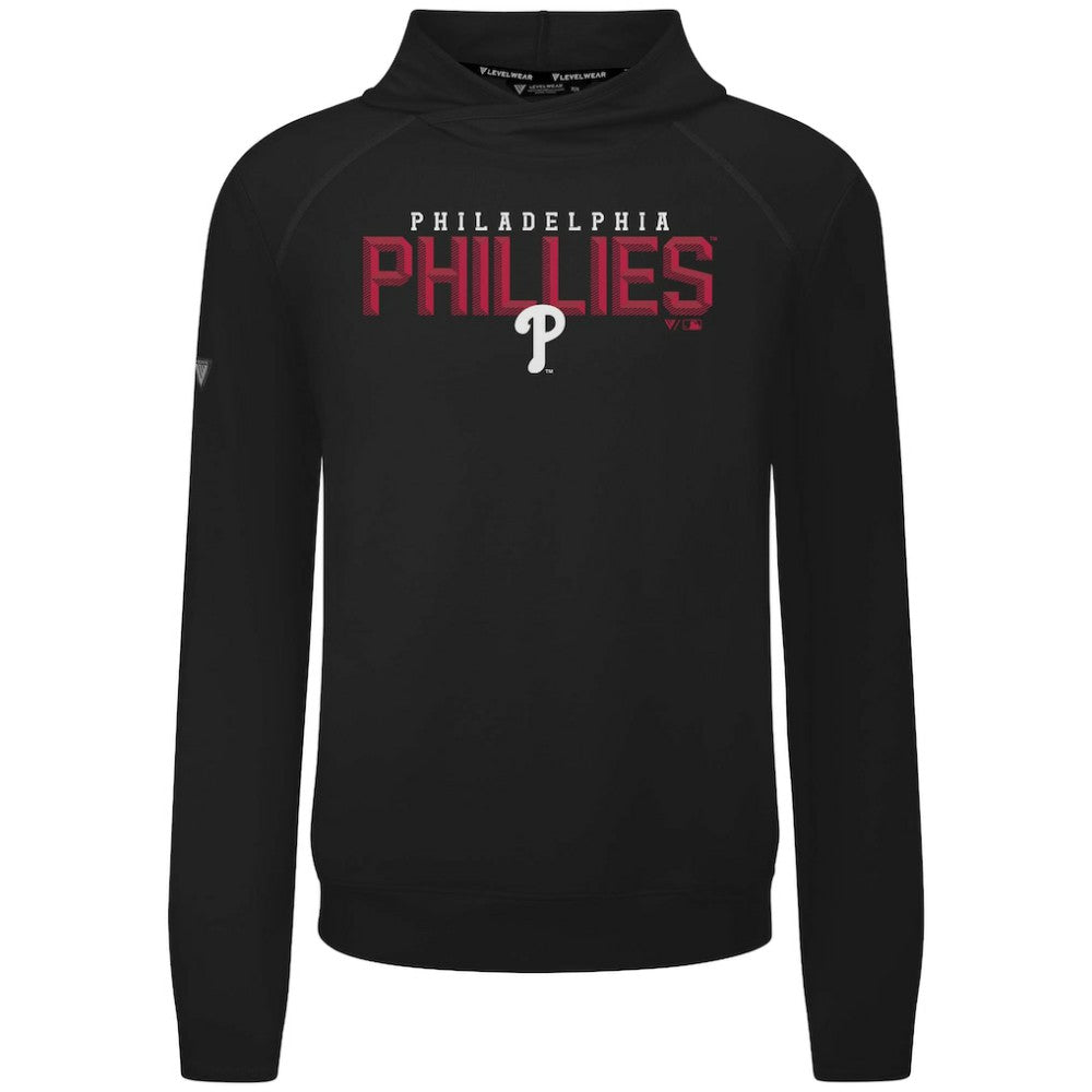 Philadelphia Phillies Levelwear Mandate Carve Tri-Blend Hoodie Lifestyle