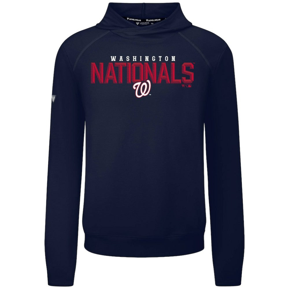 Washington Nationals Levelwear Mandate Carve Tri-Blend Hoodie discount
