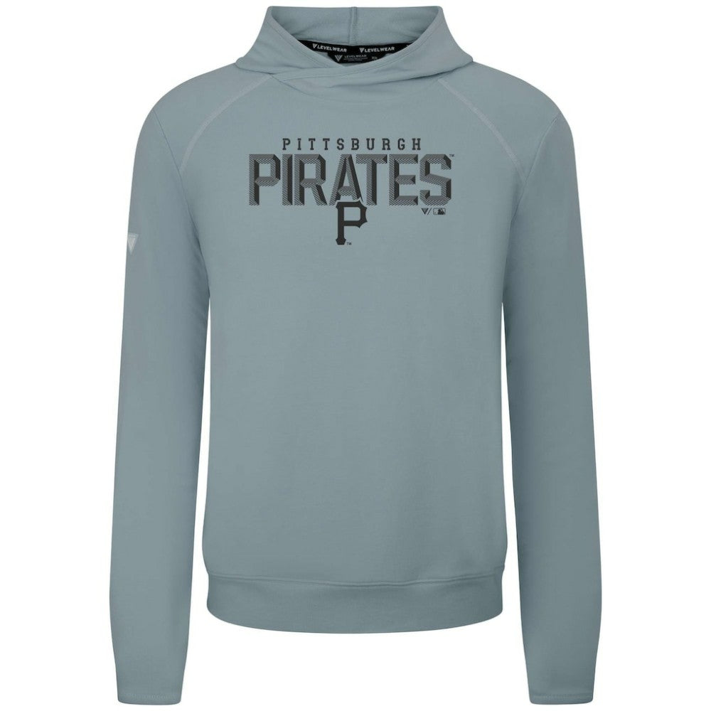 Pittsburgh Pirates Levelwear Mandate Carve Tri-Blend Hoodie for sale